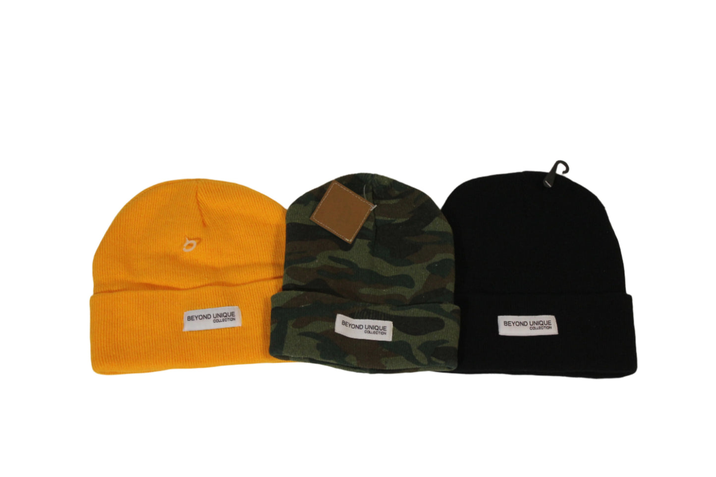 BUC Black Beanies SOFT fall, winter hat