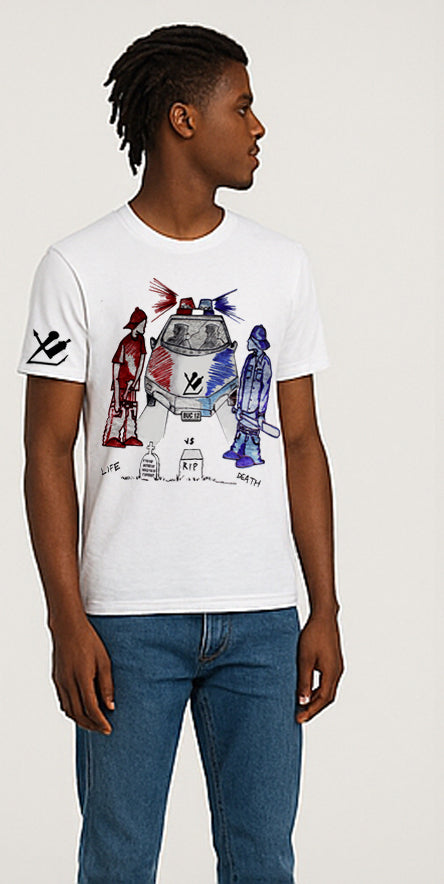 NEW "BLACK ON BOTH SIDES" SHORT SLEEVE T-SHIRT (LIMITED ADDITION)